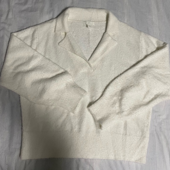 H&M White Women's Sweater - Picture 3 of 5